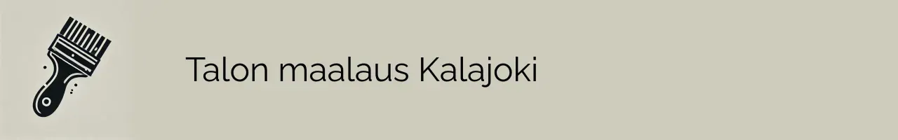 Talon maalaus Kalajoki